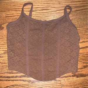 Corset tank top